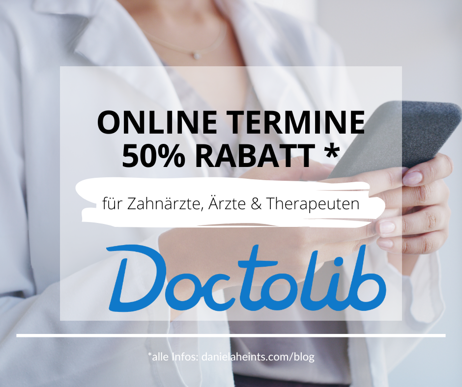 Doctolib Rabatt – Sparen Sie 3 Monate 50%!